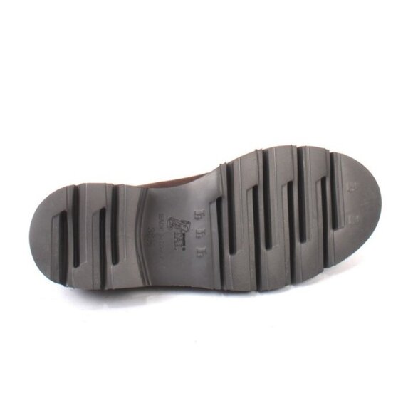 Luca Grossi 882 Brown Suede Leather Platform Loafers Shoes - Picture 8 of 8